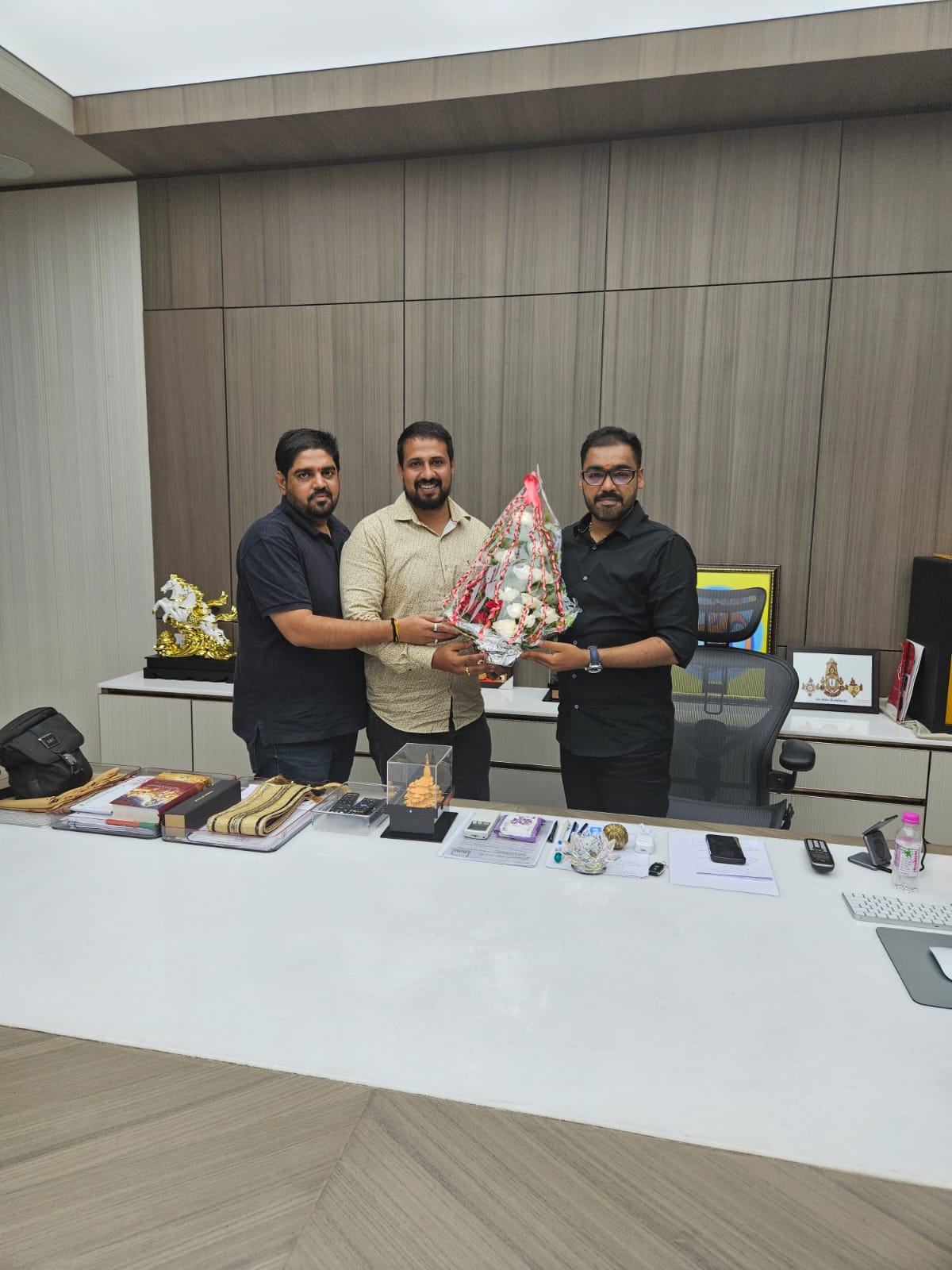 MEET WITH JIGNESH PATIL SIR